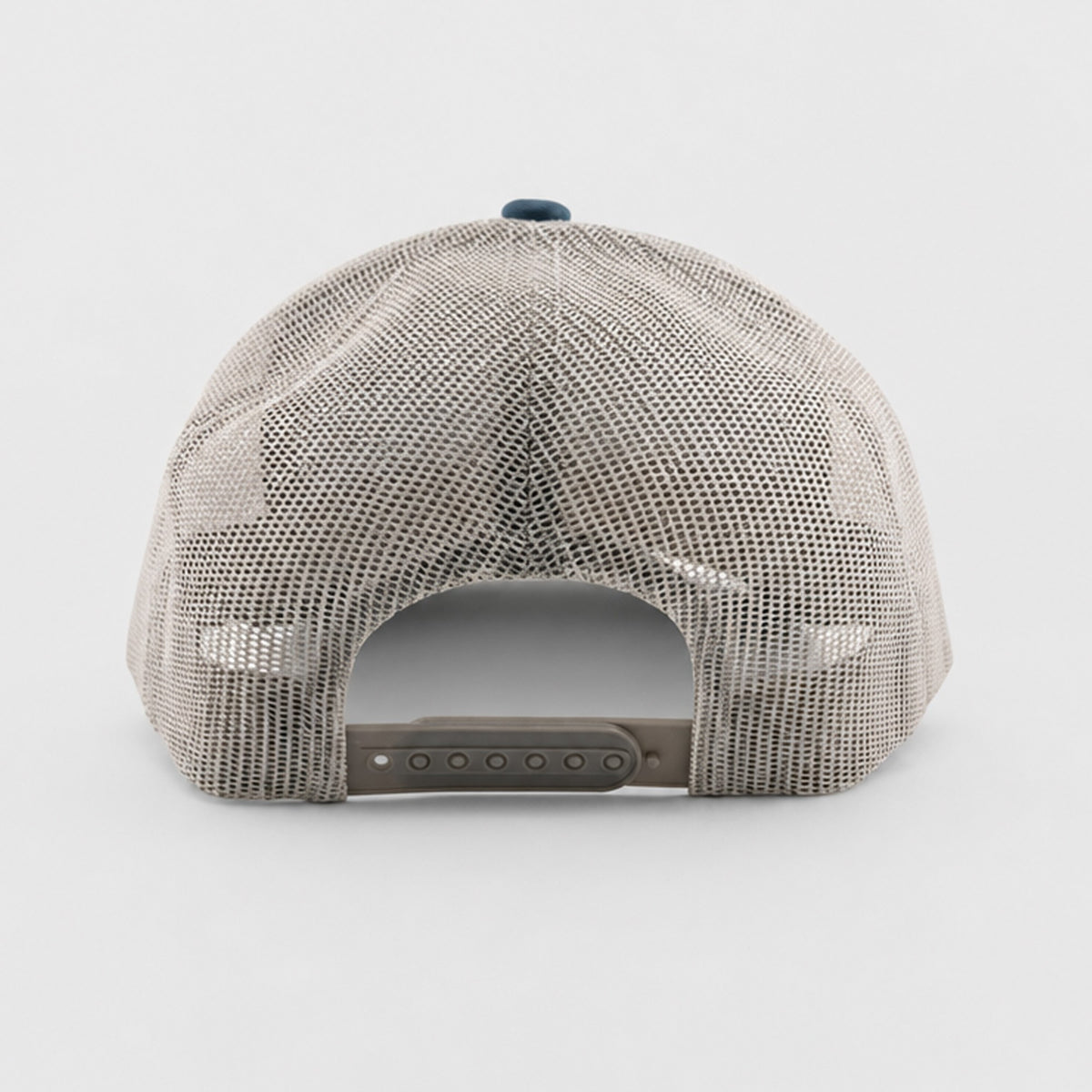 Shark Kabob 2 Mens Trucker Hat - Steel Blue/Silver