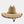 Traveler UPF 50+ Lifeguard Mens Straw Hat - Natural/Floral Pattern