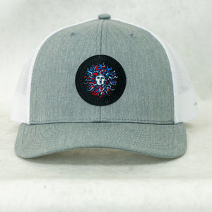 Original Sun Round Mens Snapback Hat