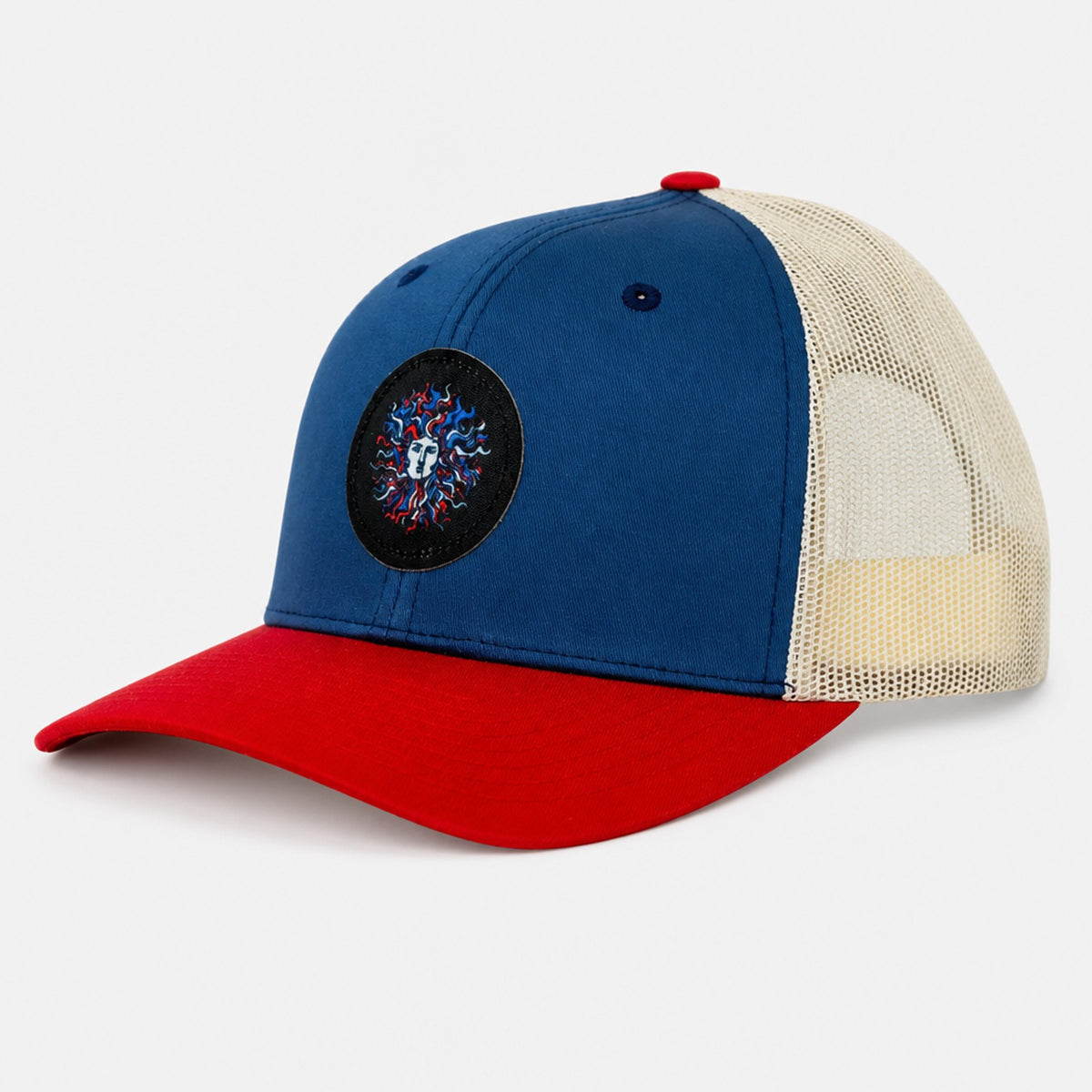 Original Sun Round Mens Snapback Hat