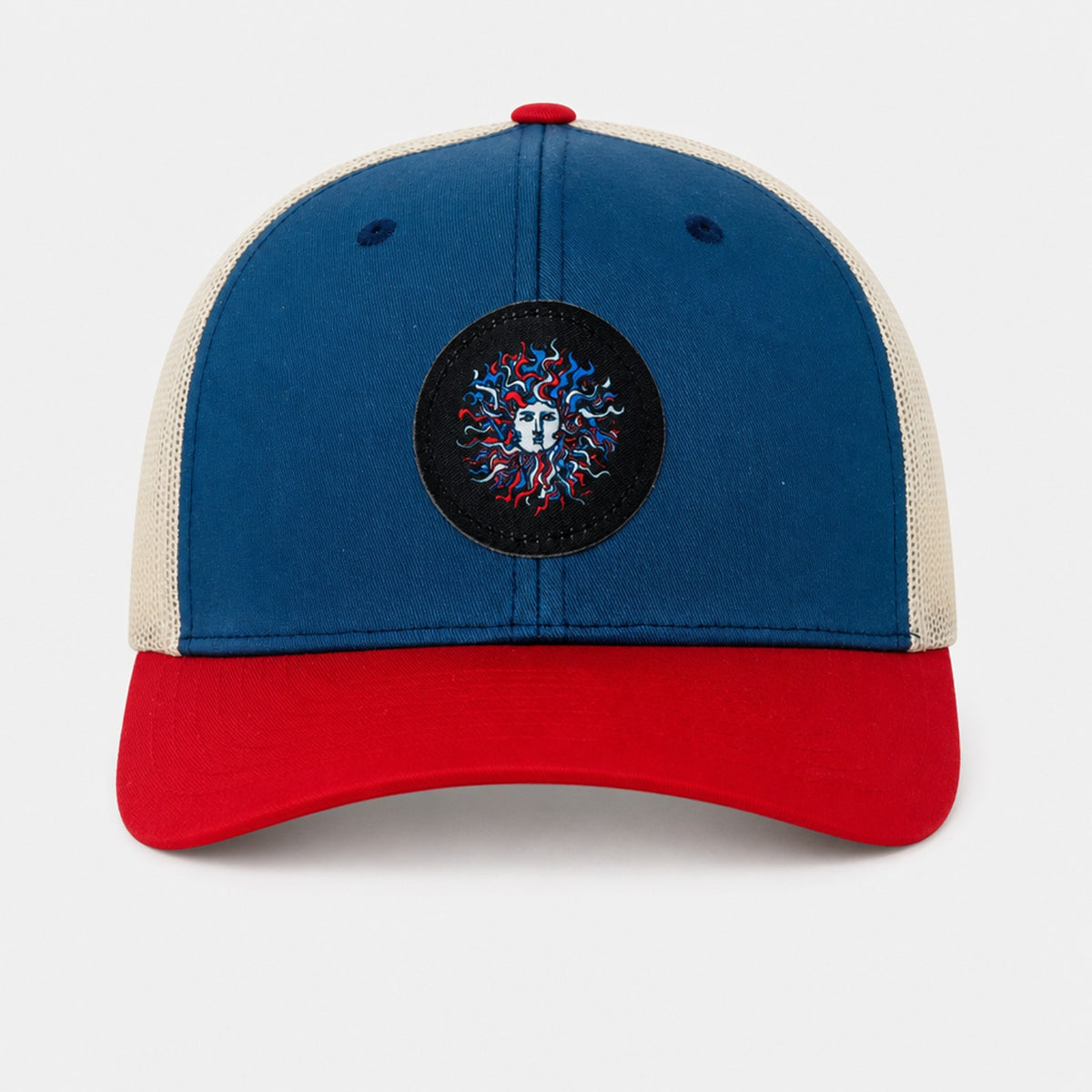 Original Sun Round Mens Snapback Hat