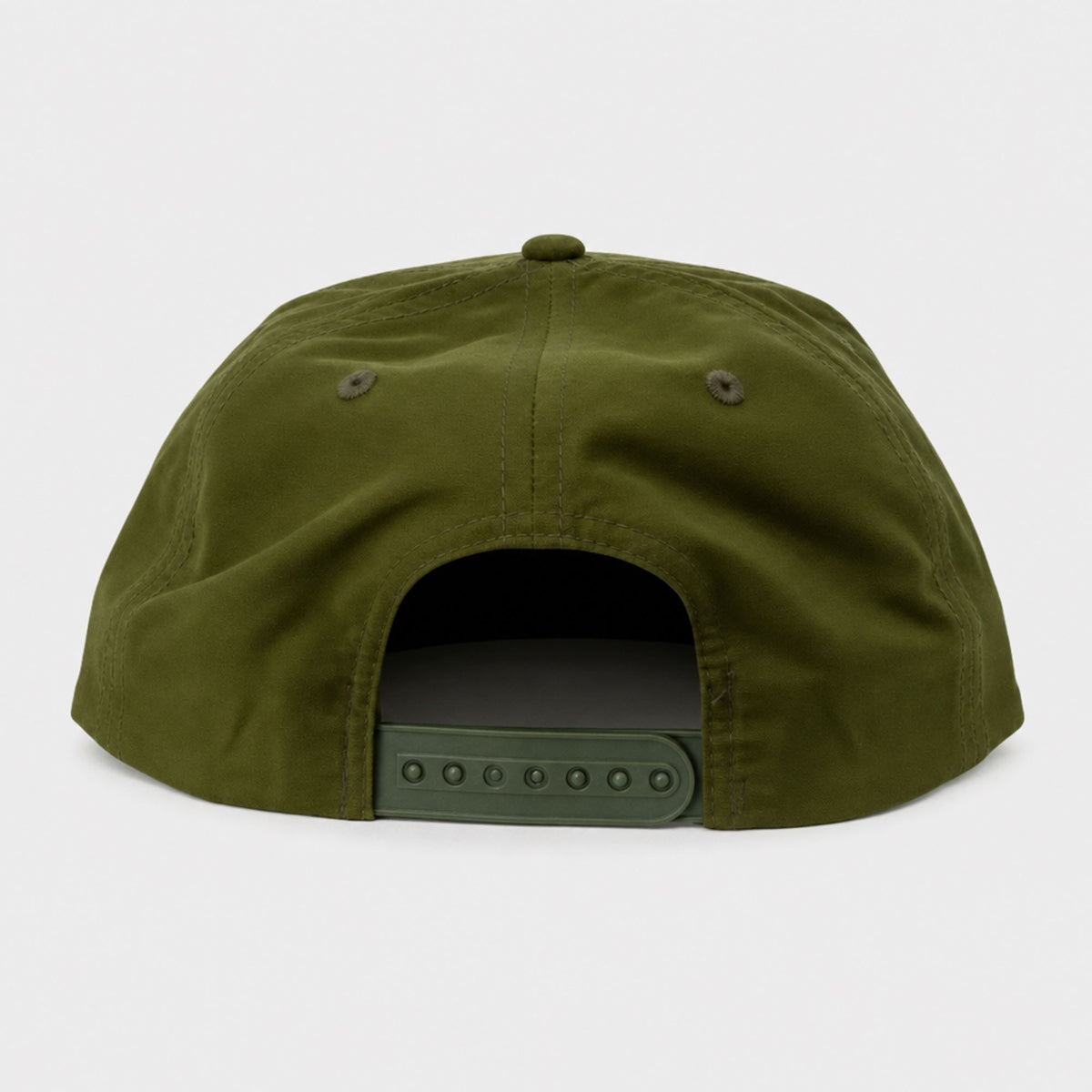 Old School Mens Snapback Hat - Loden/Gold