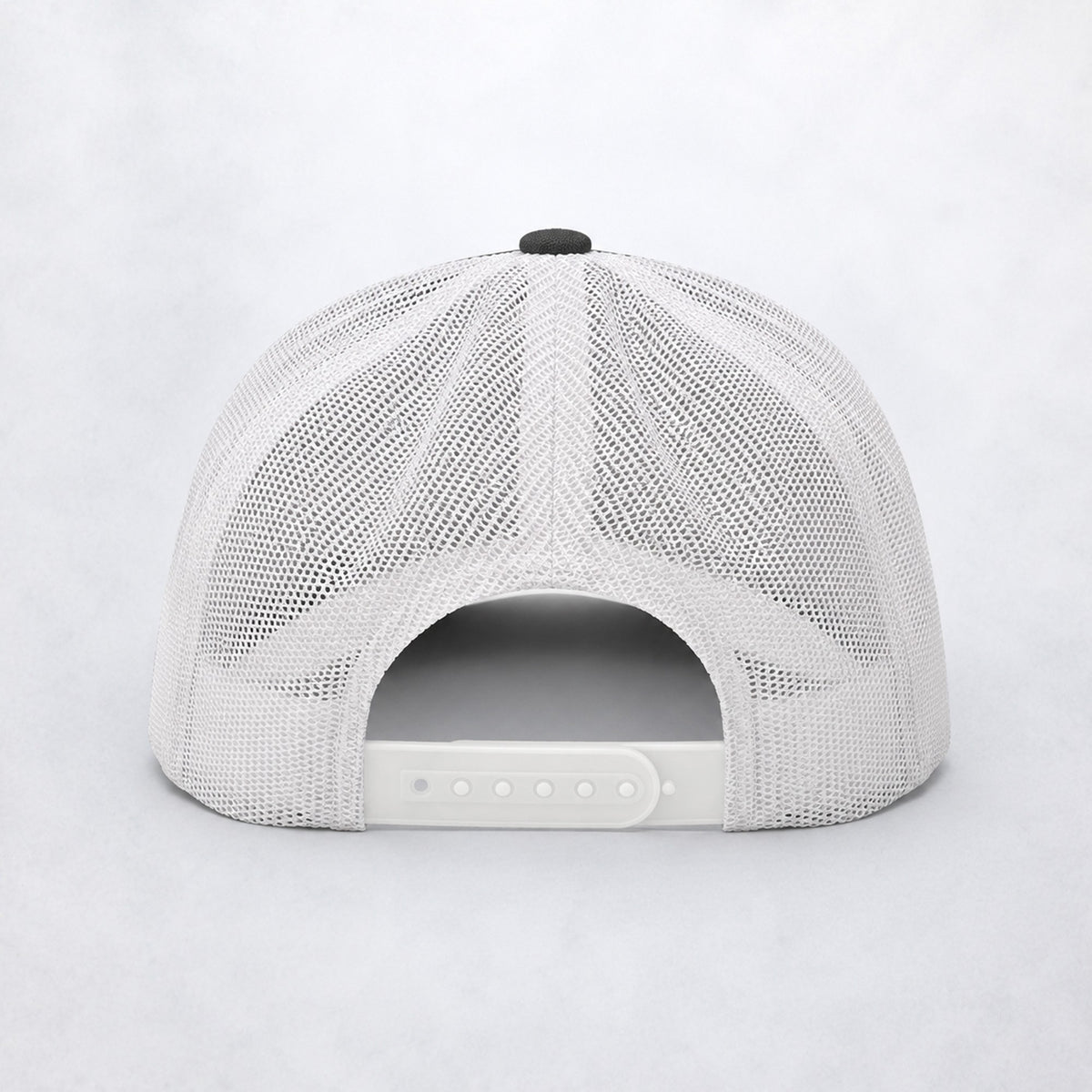 Built in Jersey Mens Trucker Hat - Charcoal/White