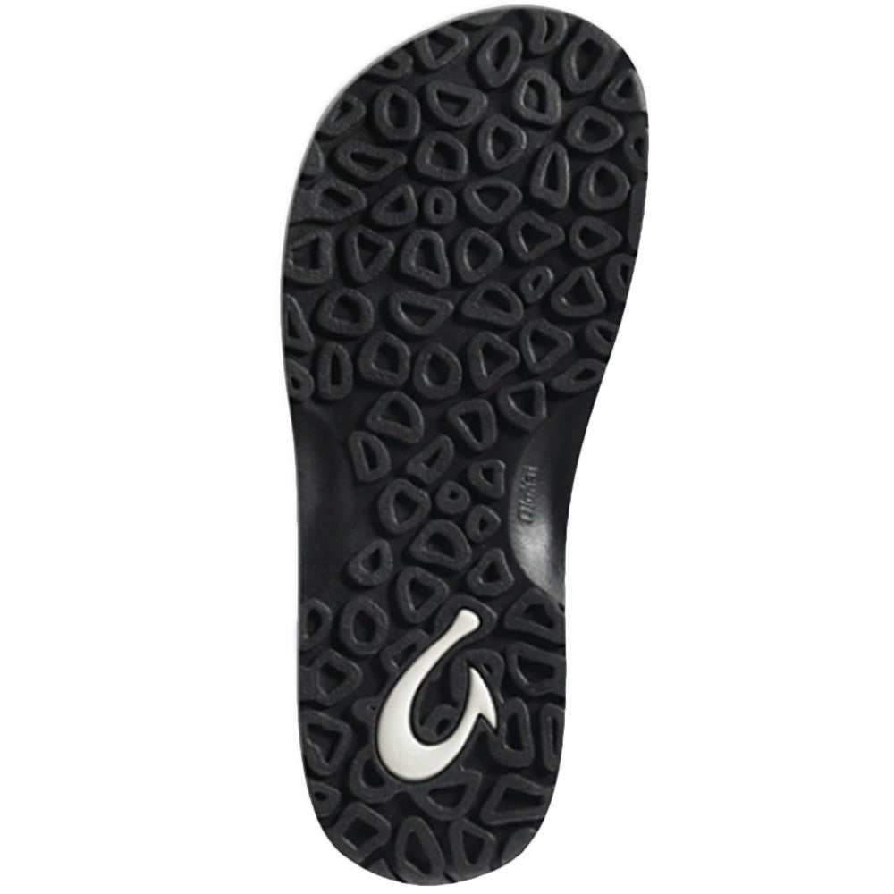 OluKai Ohana Mens Sandals - Black/Black
