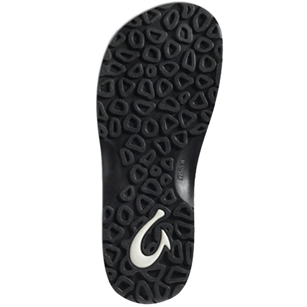 OluKai Ohana Mens Sandals - Black/Black