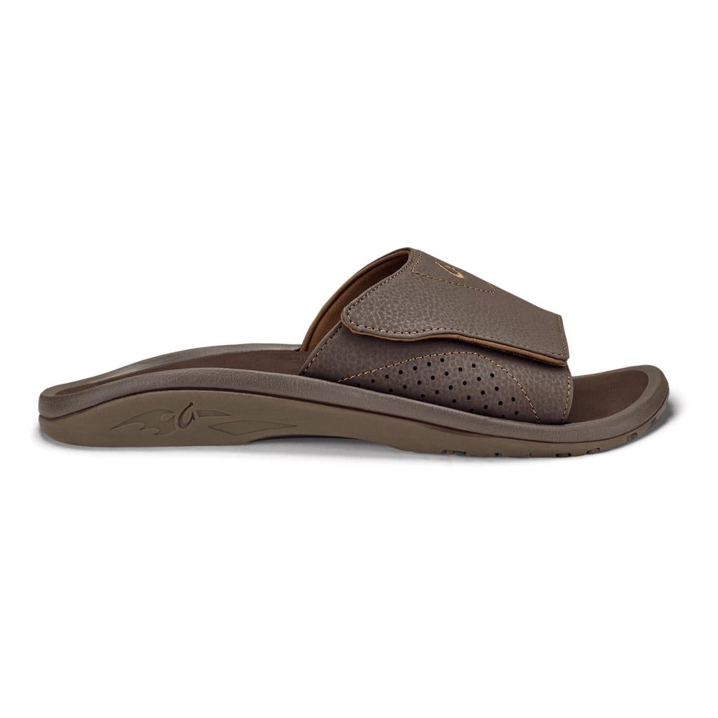 OluKai Nalu Slide Mens Sandals - Dk Java / Dk Java