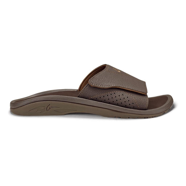 OluKai Nalu Slide Mens Sandals - Dk Java / Dk Java