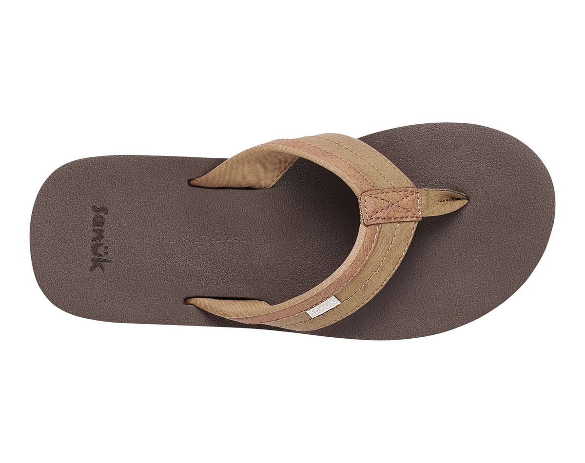 Sanuk Ziggy Mens Sandals - Tan