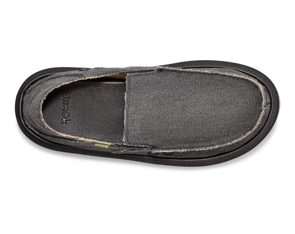 Sanuk Donny Mens Casual Shoes - Charcoal