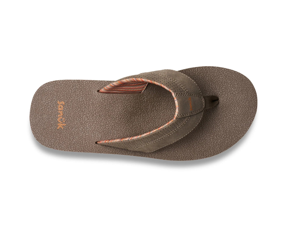 Sanuk Beer Cozy Iv Mens Sandals - Brindle