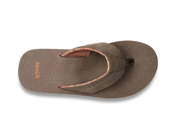 Sanuk Beer Cozy Iv Mens Sandals - Brindle