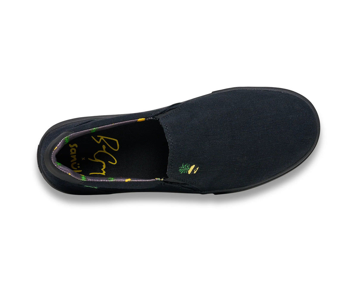 Sanuk Hava-Shoe Slip On Mens Casual Shoes - Black Ben Gravy