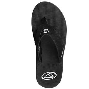 Reef Fanning Mens Sandals - Black/Silver