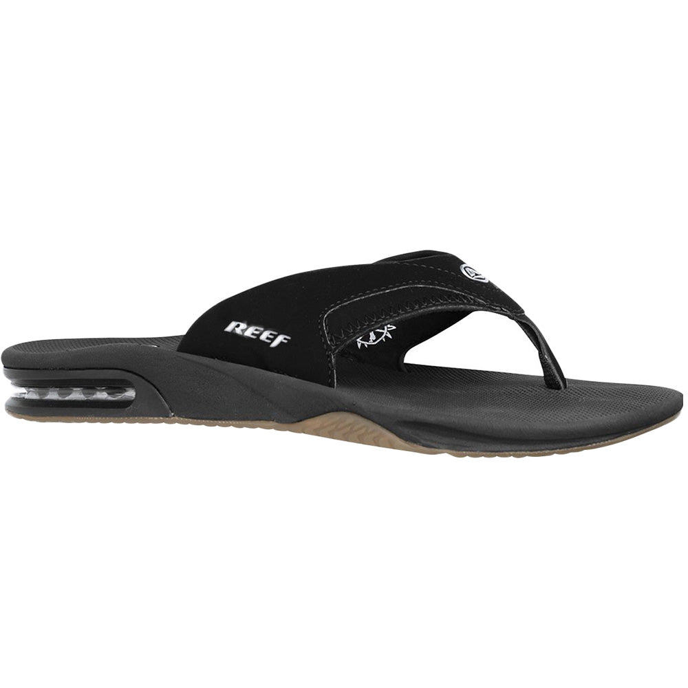 Reef Fanning Mens Sandals - Black/Silver
