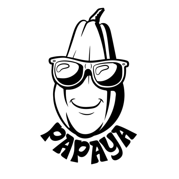 Papaya - Soft Top Foam Surfboard - Includes Leash and Fins