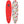 Papaya - Soft Top Foam Surfboard - Includes Leash and Fins