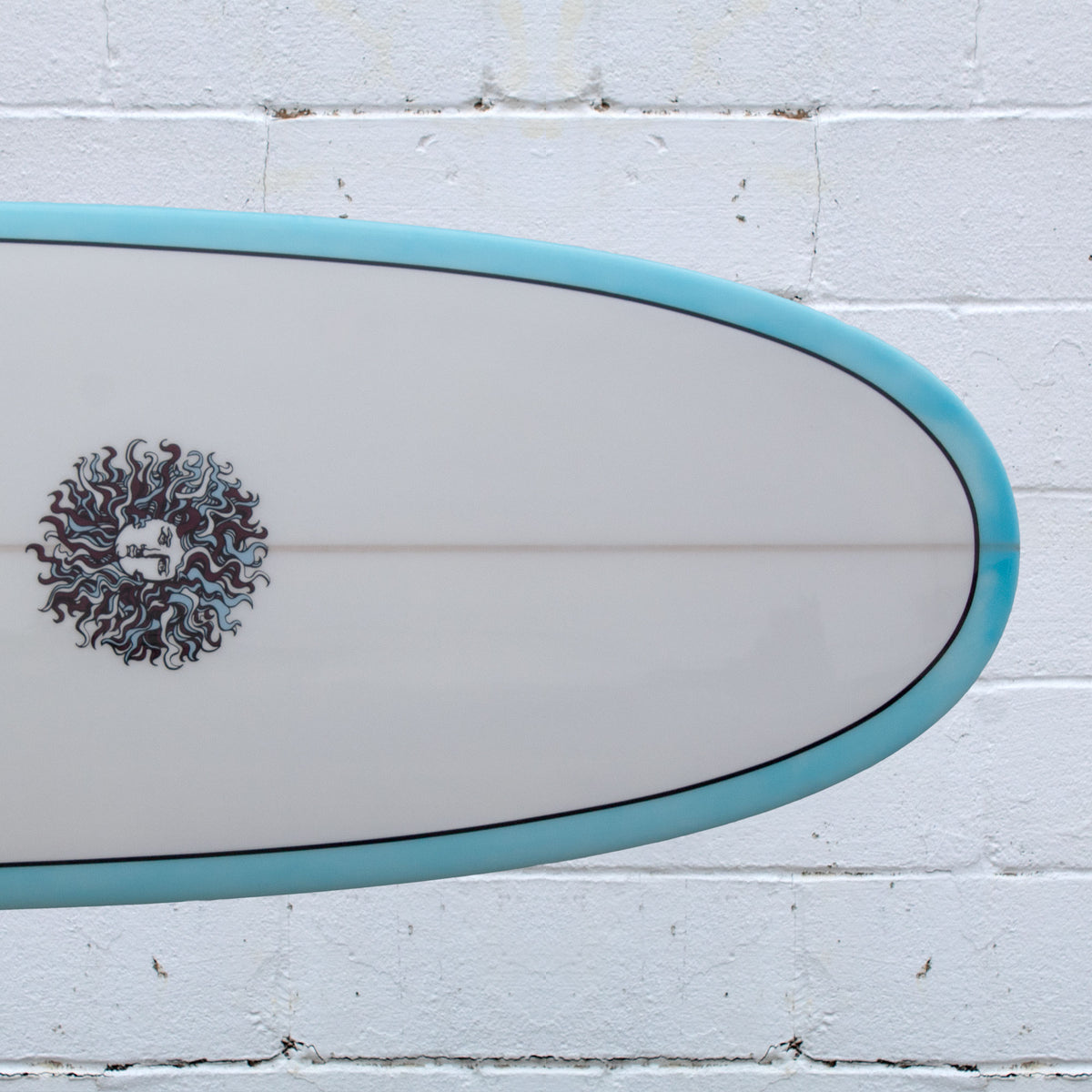 Owen PU Series Surfboard - White/Blue