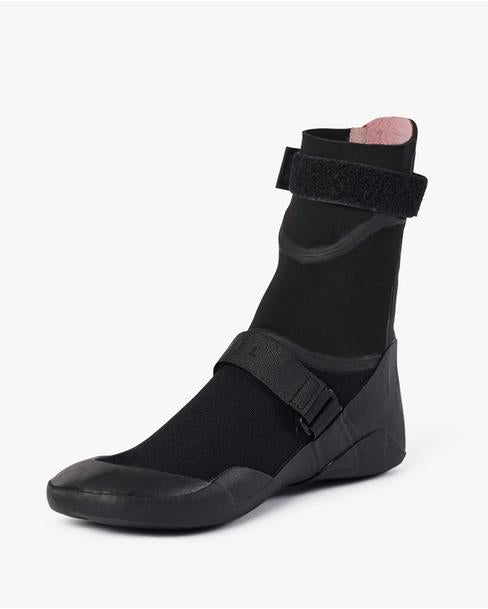 Rip Curl FBOMB 5MM ROUND TOE Wetsuit Booties - Black