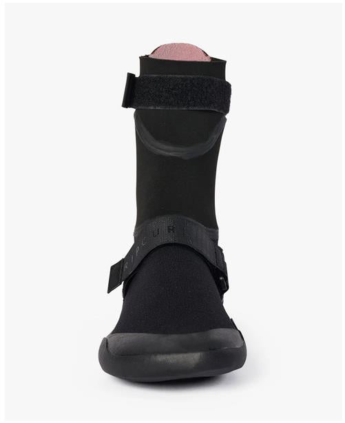 Rip Curl Fbomb 7Mm Round Toe Wetsuit Booties - Black