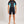 Union Jr Girls 2MM Backzip S/S Youth Springsuit - Black/Lime