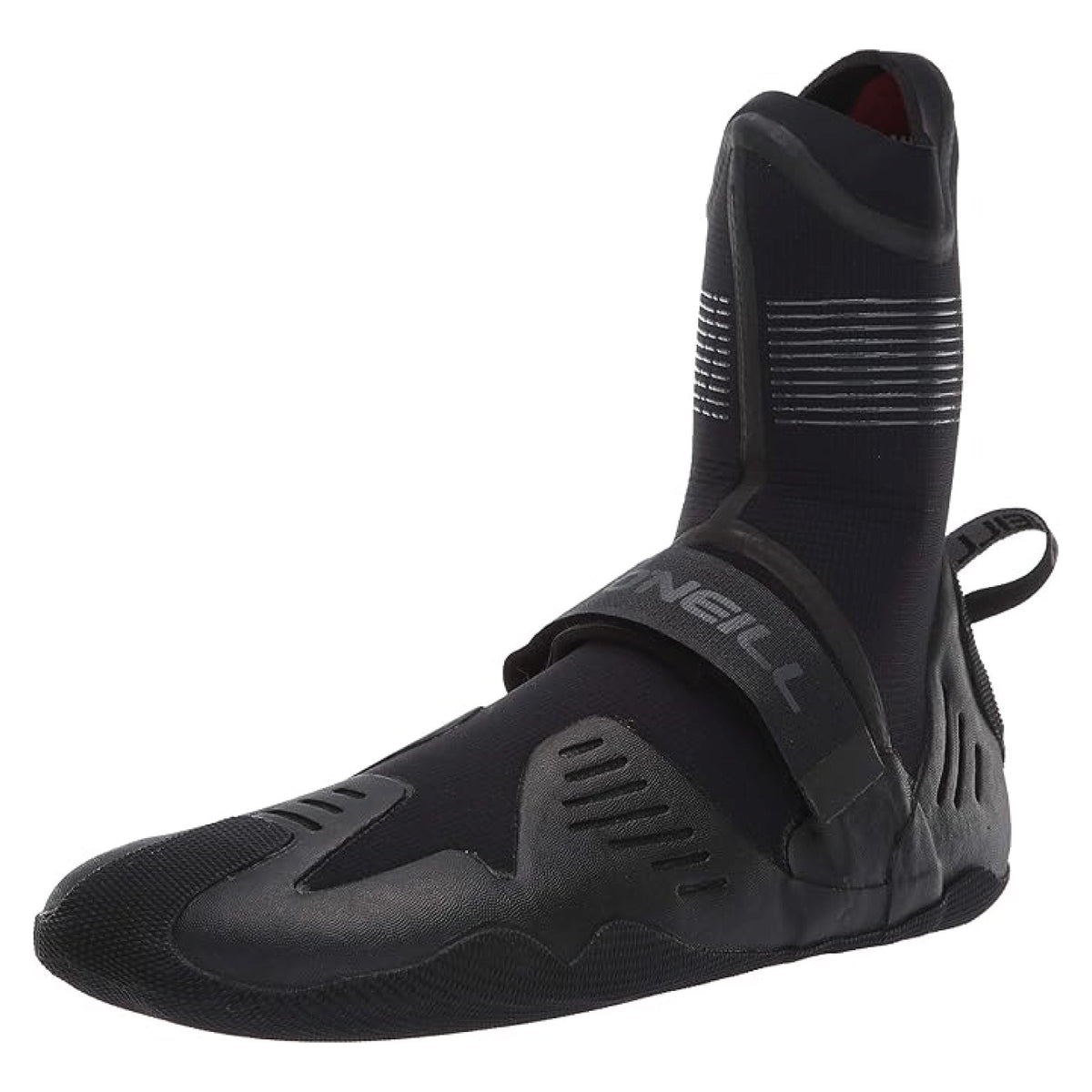 Oneill Psycho Tech 5mm Round Toe Wetsuit Booties - Black