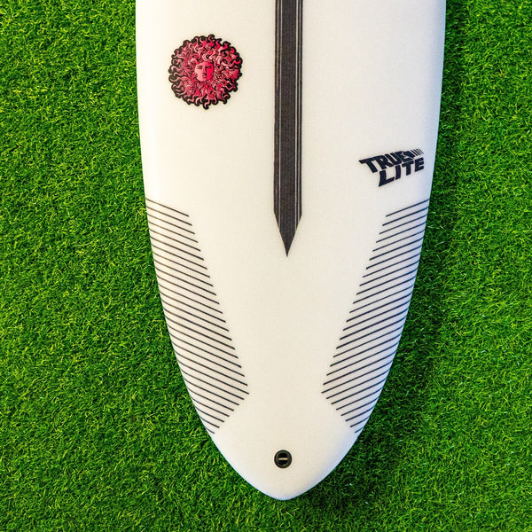 Traveler V2 EPS Truelite Series Surfboard - Clear/Pink