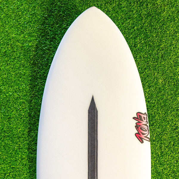 Traveler V2 EPS Truelite Series Surfboard - Clear/Pink