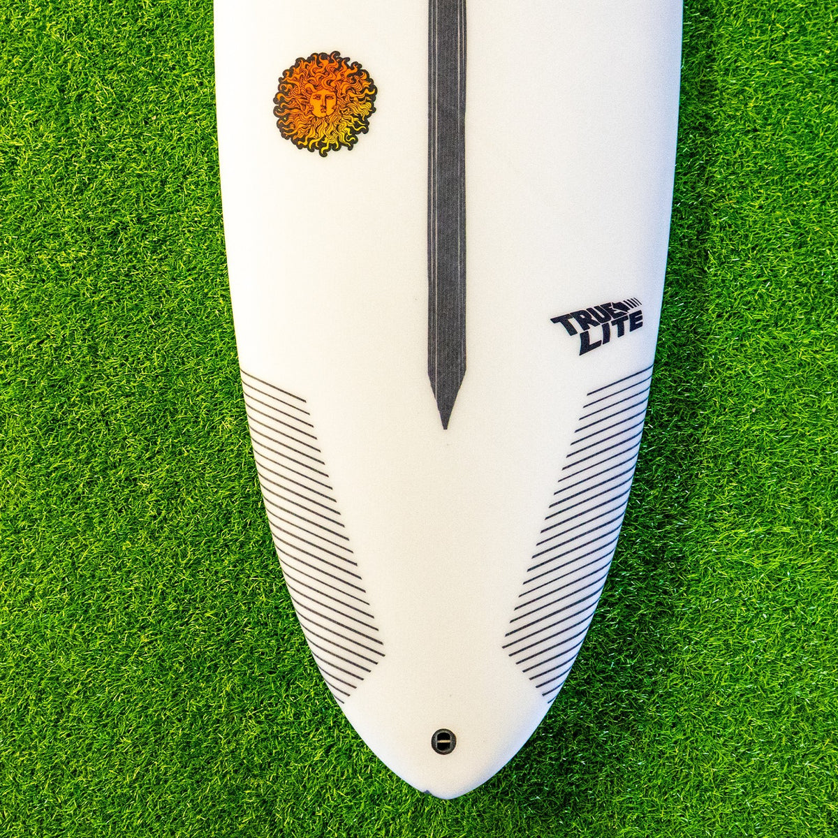 Traveler V2 EPS Truelite Series Surfboard - Clear/Red