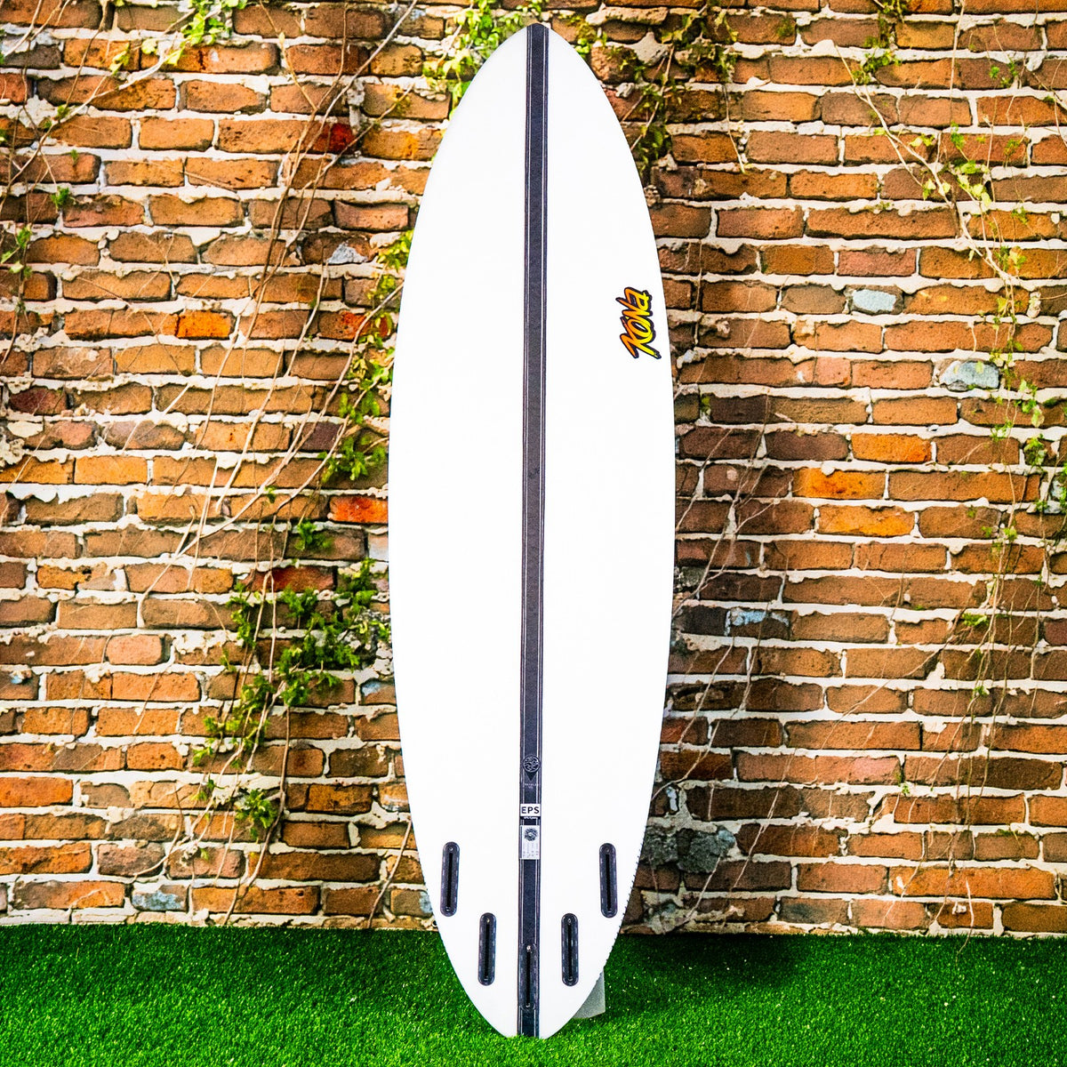 Traveler V2 EPS Truelite Series Surfboard - Clear/Red