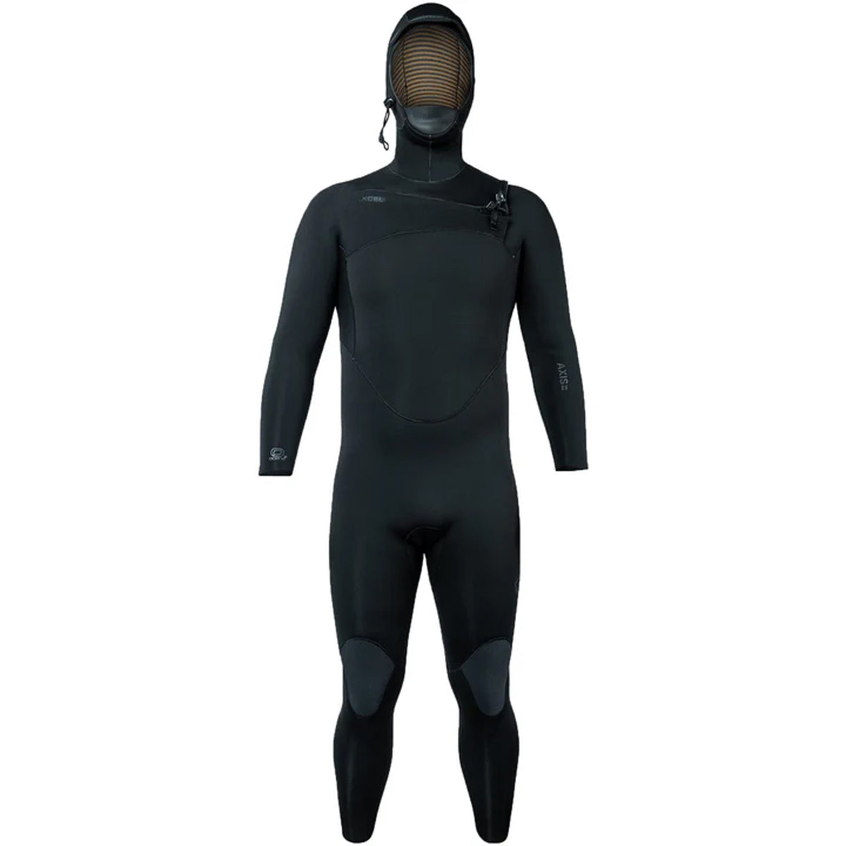 Xcel Axis Hooded 5/4mm Mens Full Wetsuit - Black