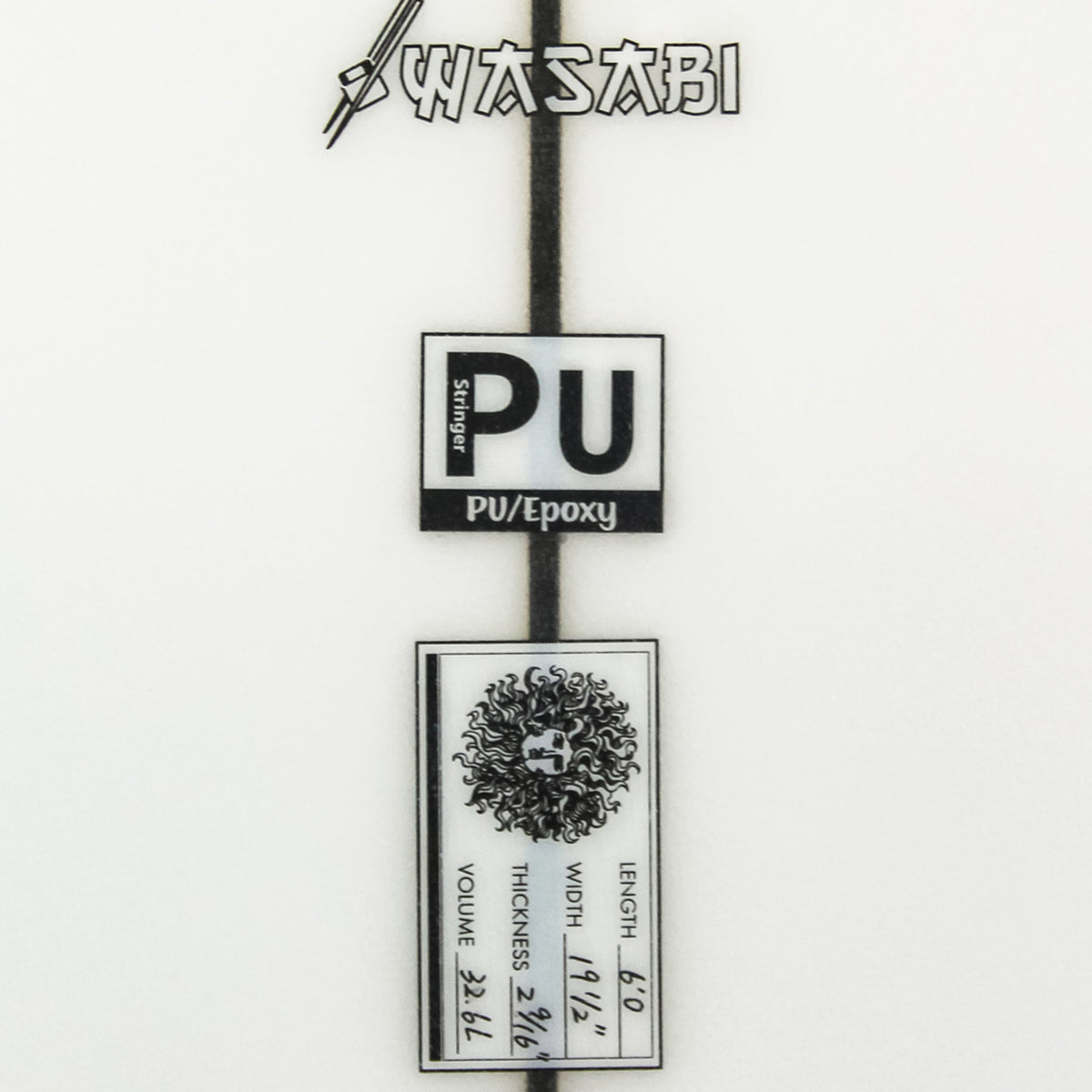 Wasabi PU Series Surfboard