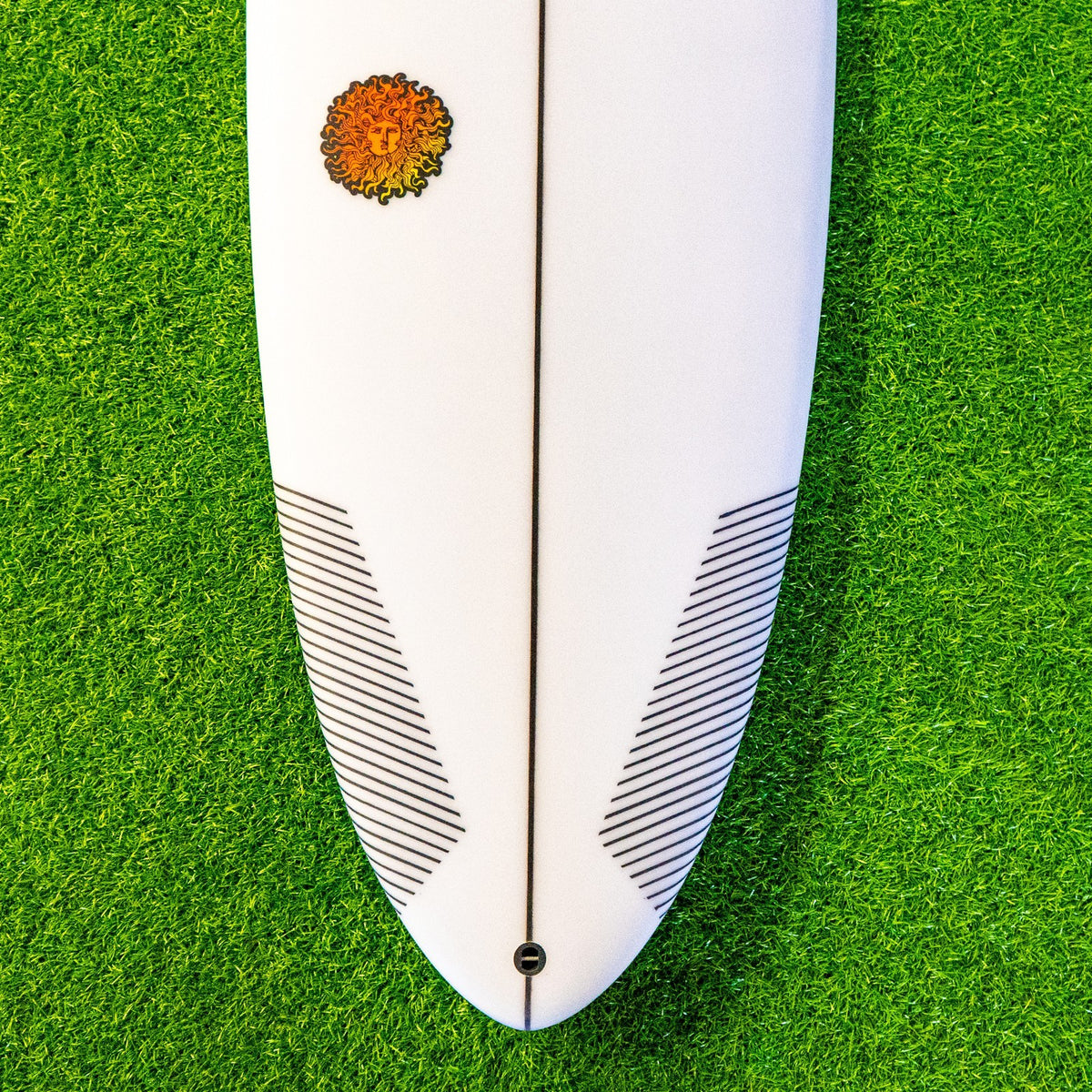 Traveler V2 PU Series Surfboard - Clear/Red