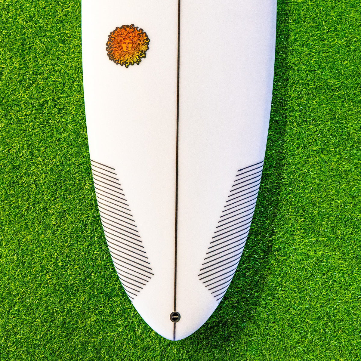 Traveler V2 PU Series Surfboard - Clear/Red