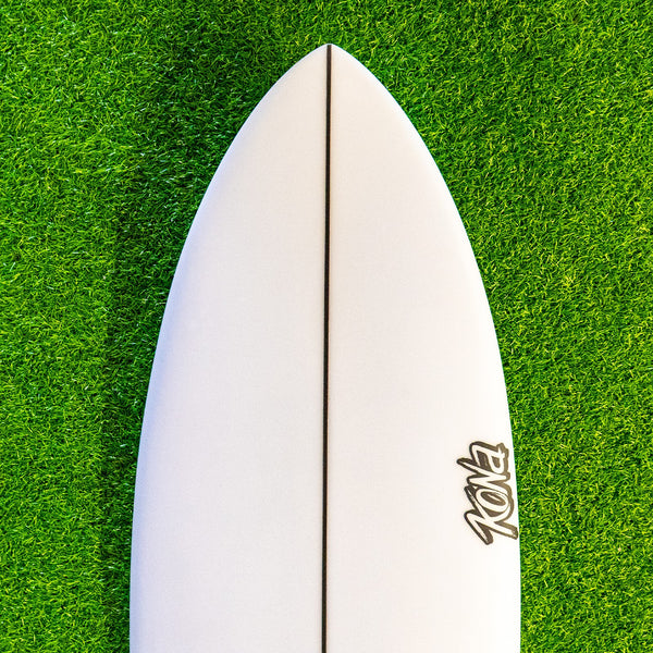 Traveler V2 PU Series Surfboard - Clear/White
