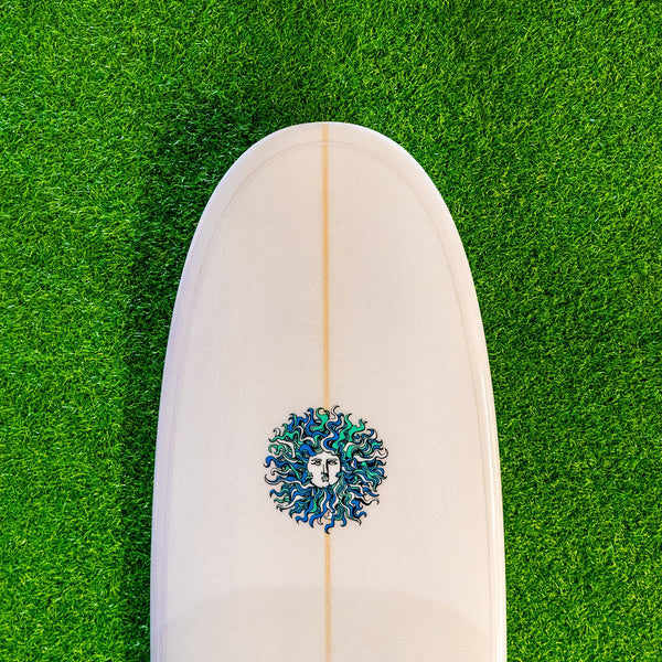Bella PU Series Surfboard - Cool Grey Inlay