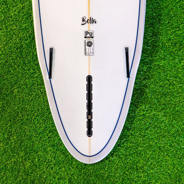 Bella PU Series Surfboard - Cool Grey Inlay