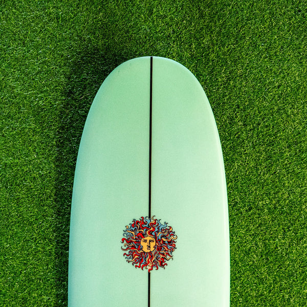 Bella PU Series Surfboard - Seafoam Fade