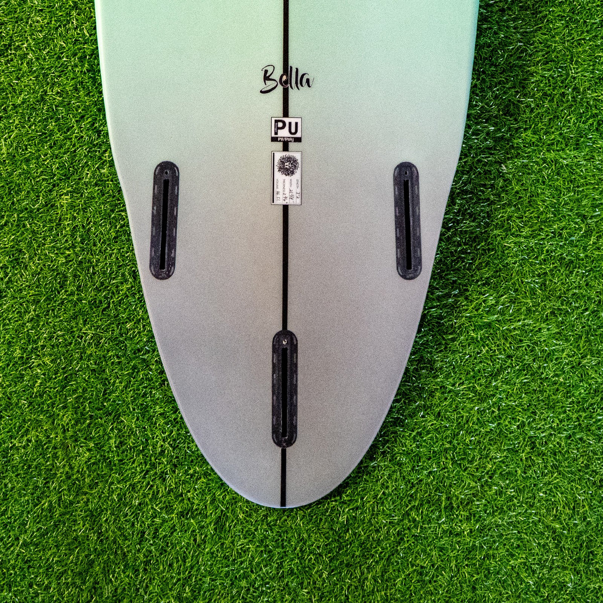 Bella PU Series Surfboard - Seafoam Fade