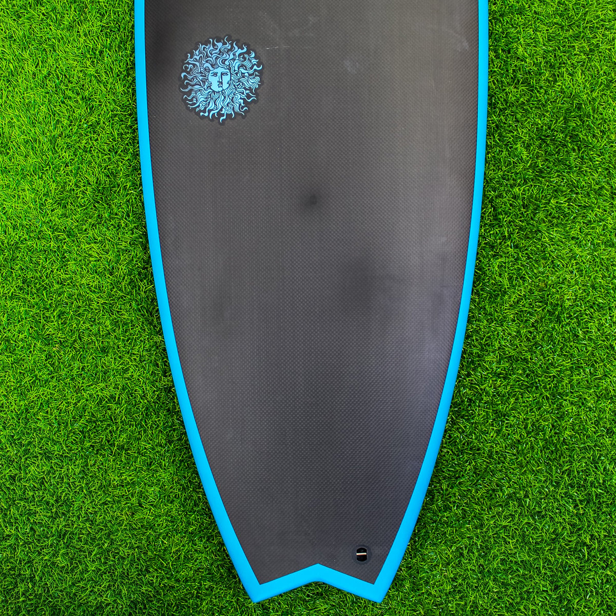 Wasabi EPS Dark Phantom Series Surfboard - Blue