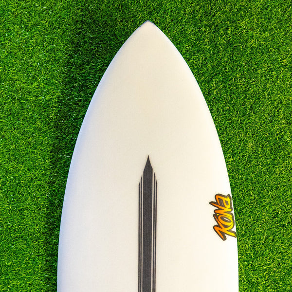 Jersey Jack EPS Truelite Series Surfboard - Clear/Red