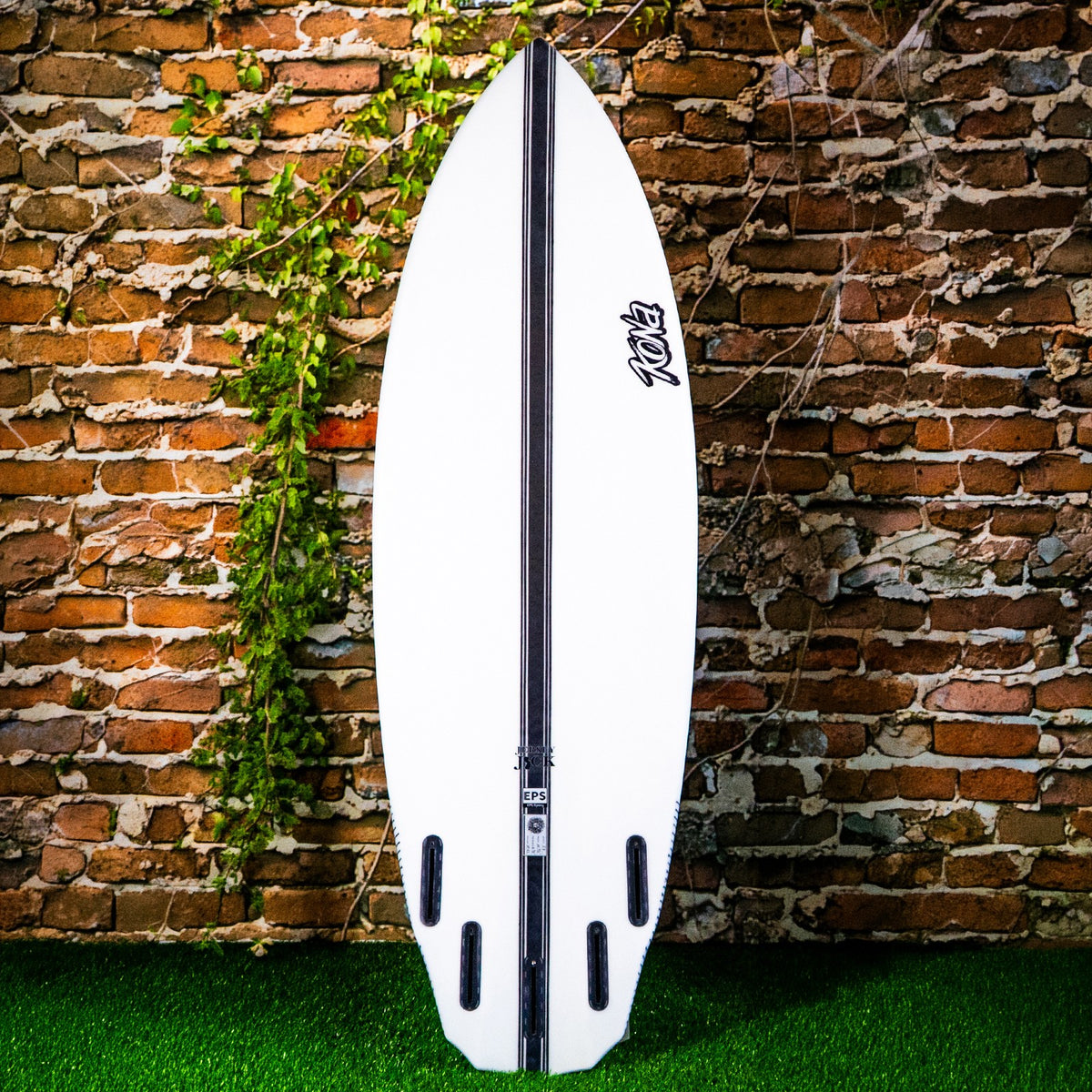 Jersey Jack EPS Truelite Series Surfboard - Clear/White