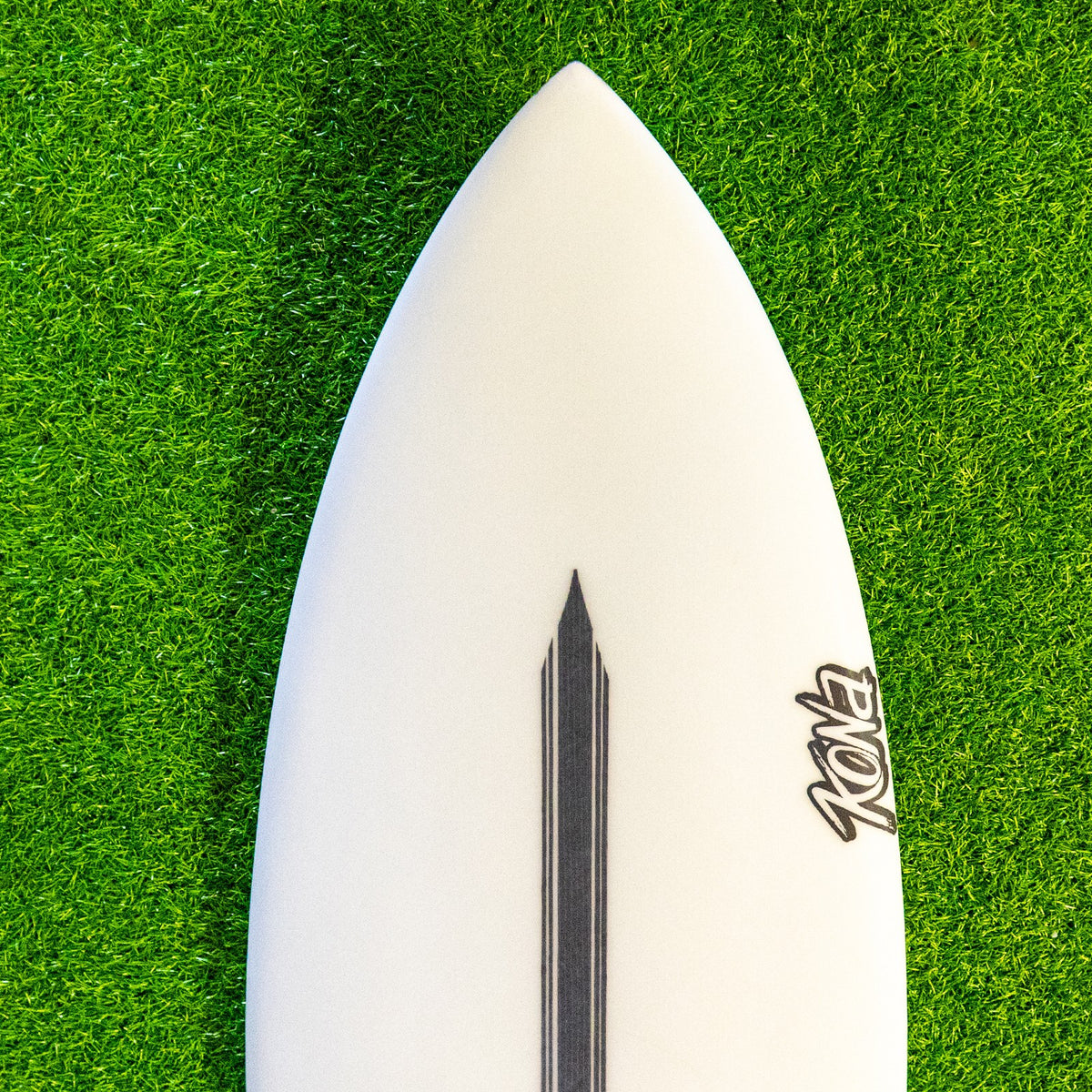 Jersey Jack EPS Truelite Series Surfboard - Clear/White