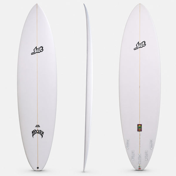 Lost Crowd Killer Round Surfboard - White