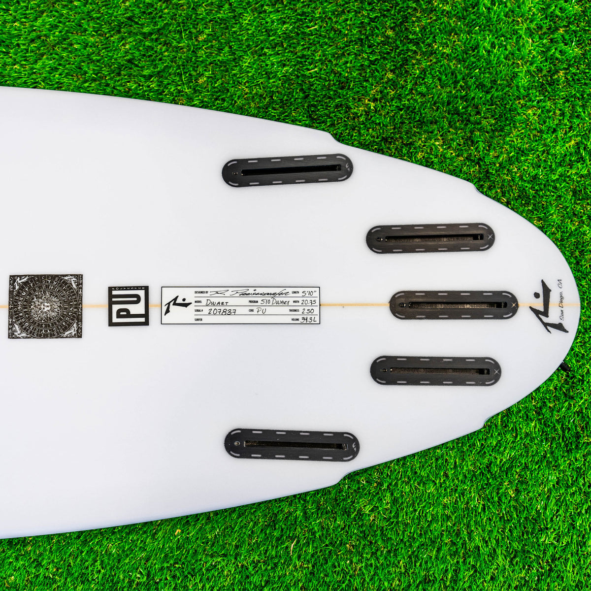 Rusty Surfboards Dwart Surfboard