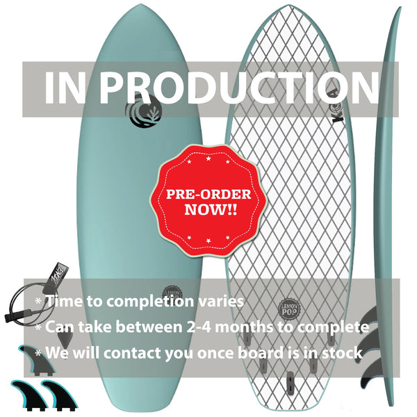 Koa Lemon Pop Softboard