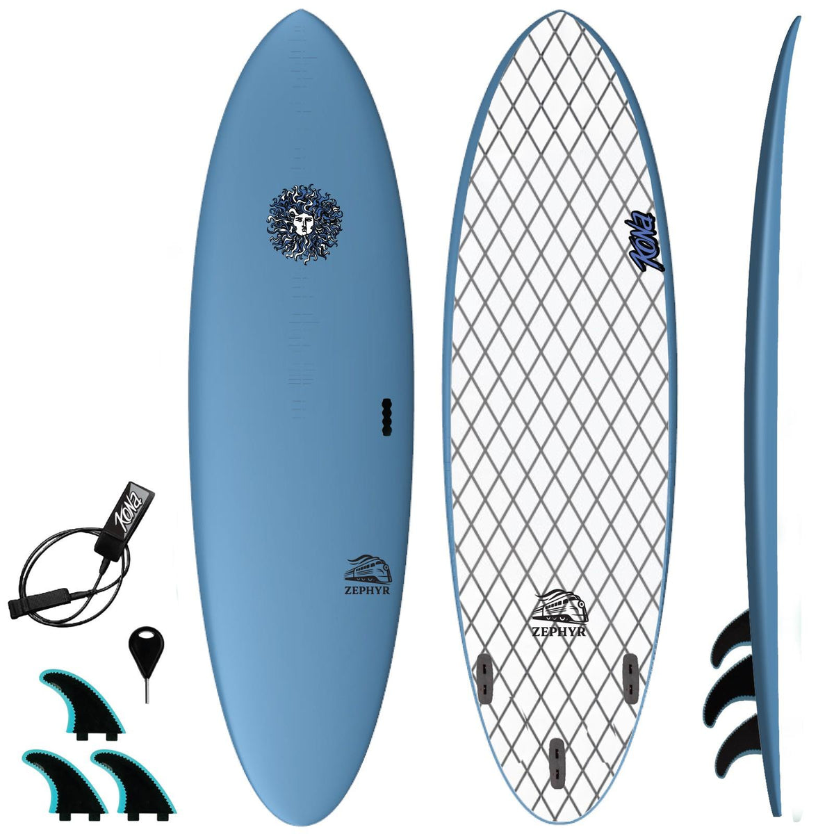 Zephyr Softboard - Lt. Blue