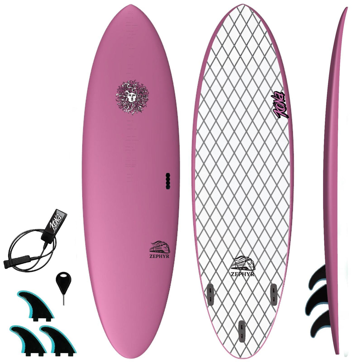 Zephyr Softboard - Pink