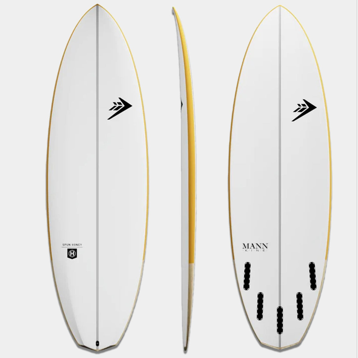 Firewire Spun Honey Surfboard - White