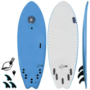 5-5 Softboard Rental - Lt Blue
