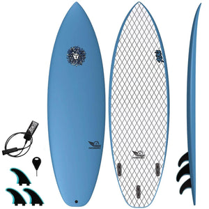 High Performance Softboard Rental - Lt Blue